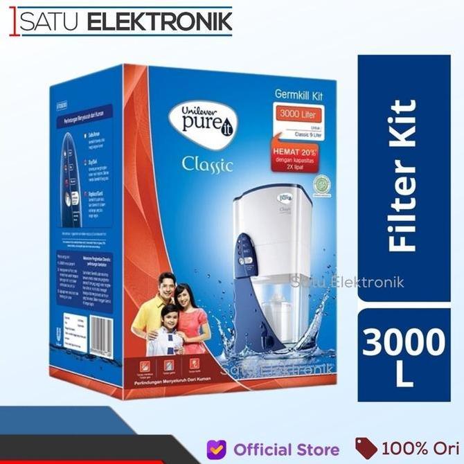 PureIt Germ Kill Kit Filter Air - 3000L
