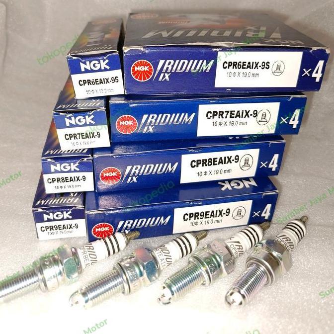 TERMURAH - BUSI NGK IRIDIUM CPR6EAIX-9s /CPR7EAIX-9 / CPR8EAIX-9 / CPR9EAIX-9