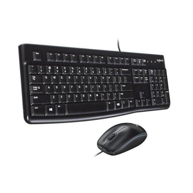 TERLARIS - Mouse dan Keyboard Logitech USB