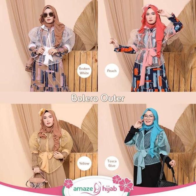 Outer Kekinian/Outer Organza/Outer By Amaze Hijabers