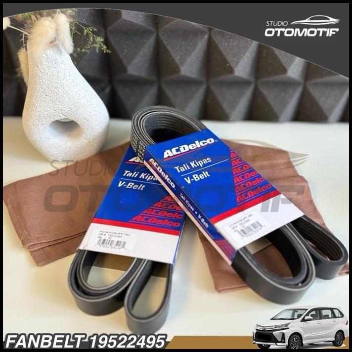 TERLARIS FANBELT ALTERNATOR AC POWER STEERING AVANZA VELOZ 1500CC VVTI 2012-2015 ACDELCO 2495 FAN BE
