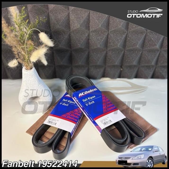 GRATIS ONGKIR FANBELT ALTERNATOR AC POWER STEERING ACCORD CM5 2003-2007 ACDELCO 2414 FAN BELT VBELT 