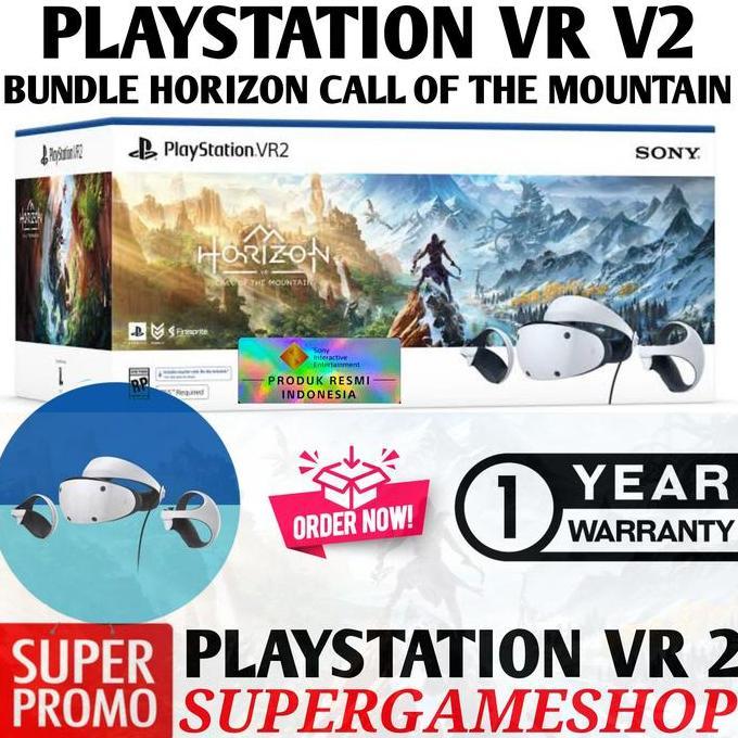 PS5 VR2 PSVR2 - PS VR PS5 VR2 Horizon Call of the Mountain Bundle (TERBAIK) (TERBARU) (TERMURAH)