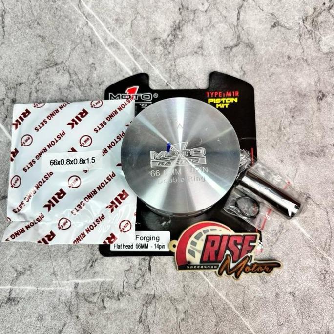 PISTON MOTO 1 66 PEN 14 FORGED M1R
