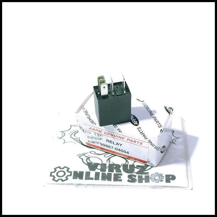 TERLARIS RELLAY RELAY LAMPU HEADLAMP HEAD LAMP COOLING FAN 12V KAKI 5 INNOVA INOVA AVANZA SPIN PART 