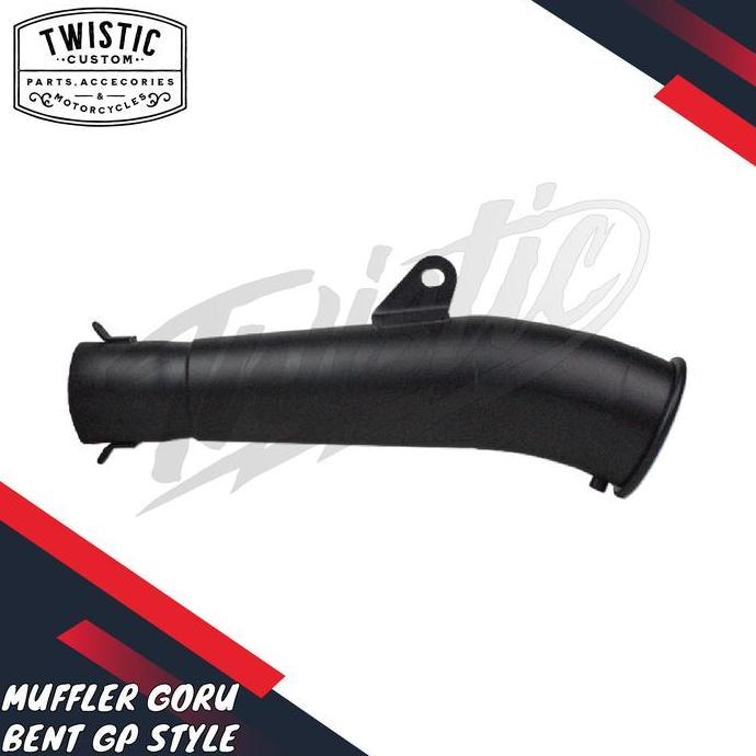 Knalpot Muffler Silencer Slip On Goru Bent Gp Style Motor Royal Enfield W175 W250 Sr400 Triumph Univ