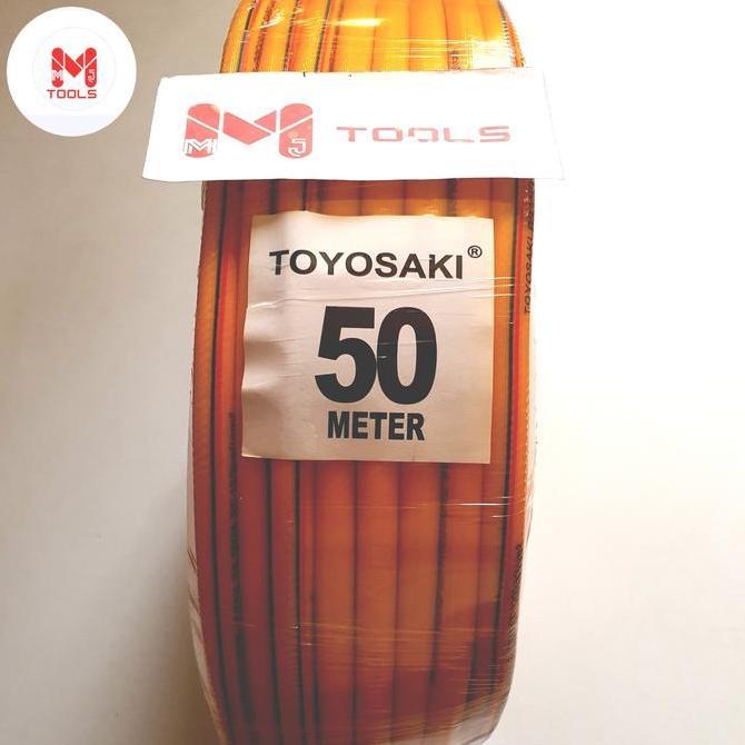 Grosir Selang Kompresor Toyosaki 50 Mtr - Selang Angin Toyosaki - Selang Kompresor Roll An 50Mtr