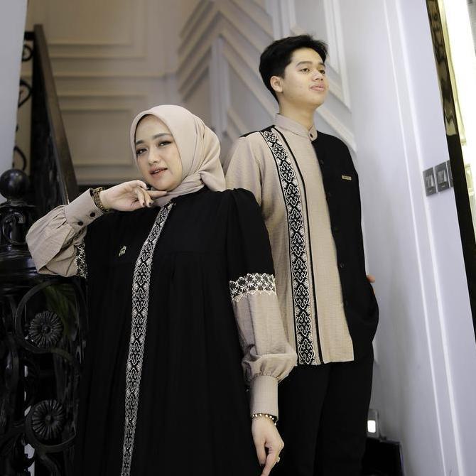 Gwenza - Asyiqa Couple Gamis Koko - Muslim Wanita