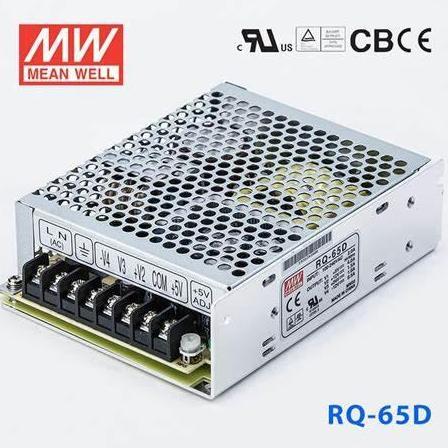 POWER SUPPLY MEAN WELL RQ-65D RQ65D RQ 65D 65W 4 OUTPUT ORIGINAL