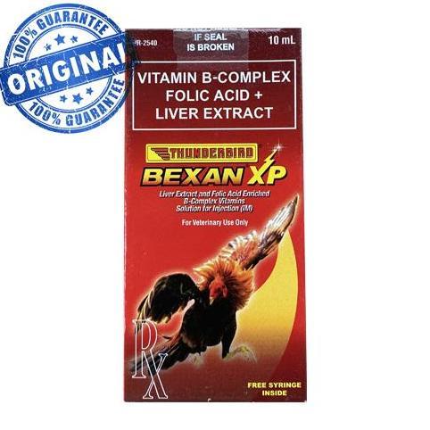 BEXAN XP (10 ML) - Doping & Pembentukan Otot untuk Daya Tahan Tubuh Ayam Jago