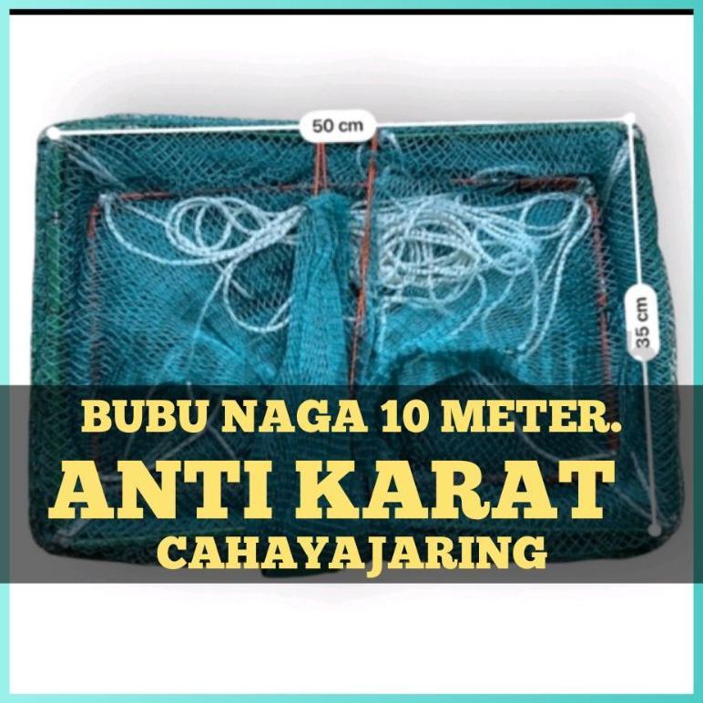 TERBARU 2026 BUBU JEBAKAN KEPITING / BUBU JEBAKAN IKAN / BUBU NAGA 10 METER