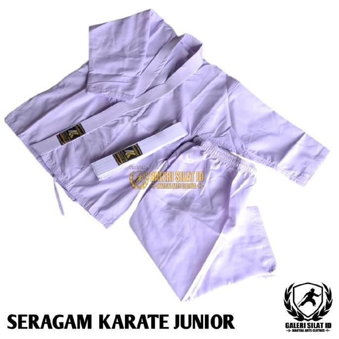 Baju Karate Anak - Seragam Karate Anak - Set Baju Karate Pemula Junior (TERBAIK) (TERBARU) (TERMURAH