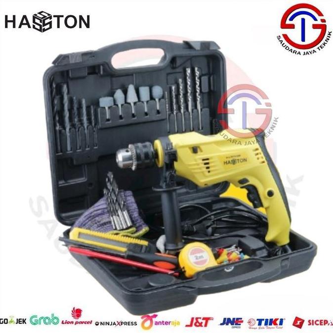 Terjangkau Mesin Bor Listrik Set Box Hasston Prohex [3075-006]