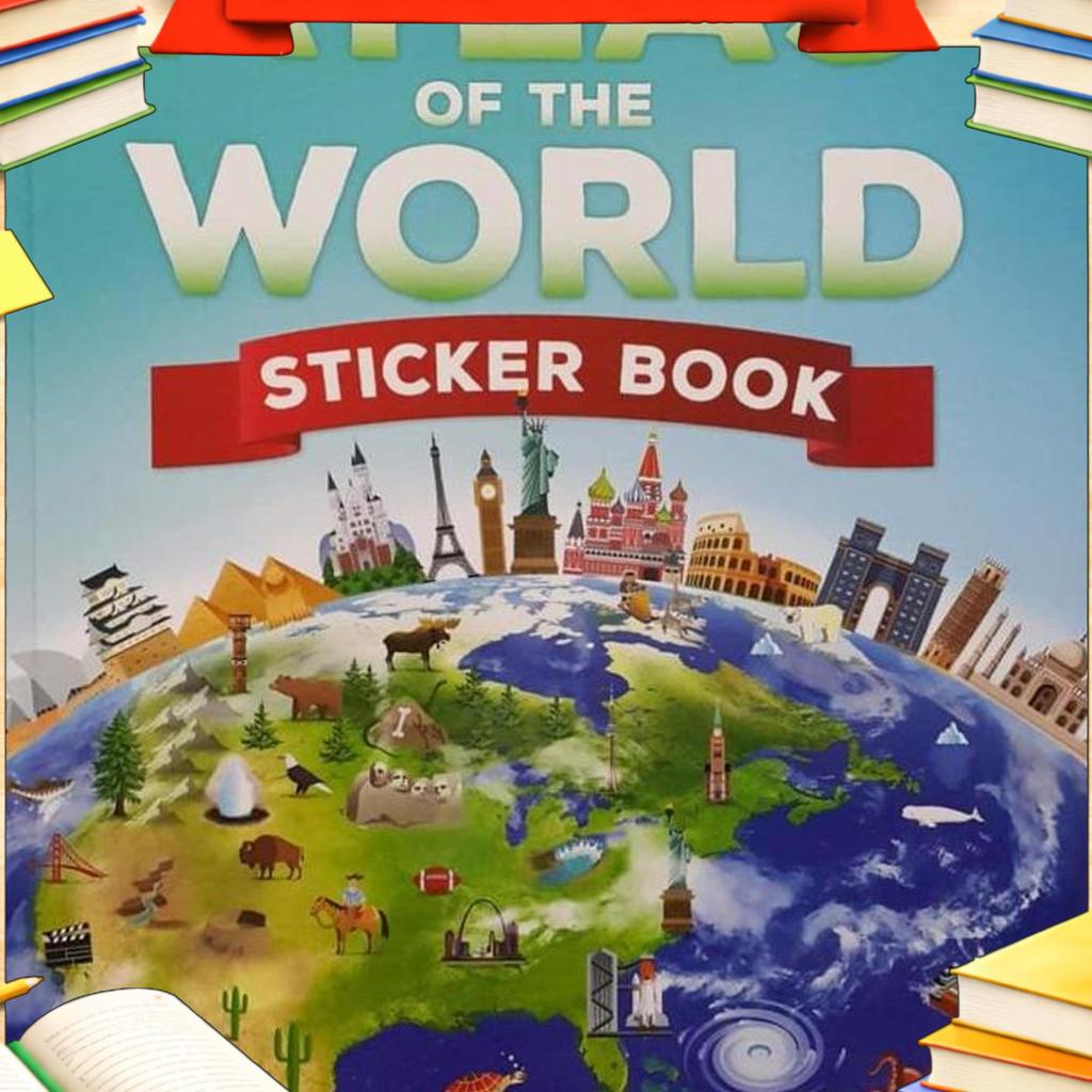 Atlas Of The World Sticker Book