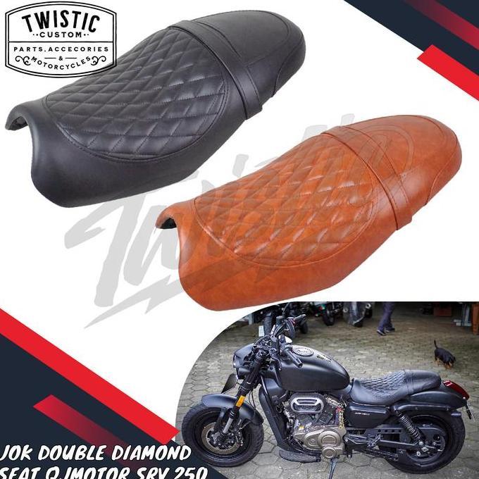 Jok Double Diamond Seat Motor Qjmotor Qj Motor Srv 250 Srv250 Terbaru