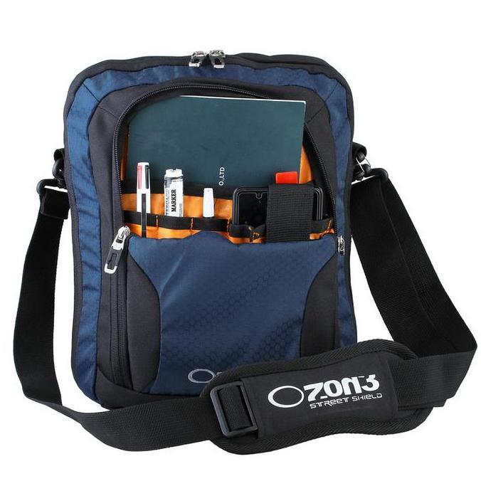 Tas Selendang Netbook/ Ipad OZONE 742 + Raincover [HITAM] (TERBAIK) (TERBARU) (TERMURAH)
