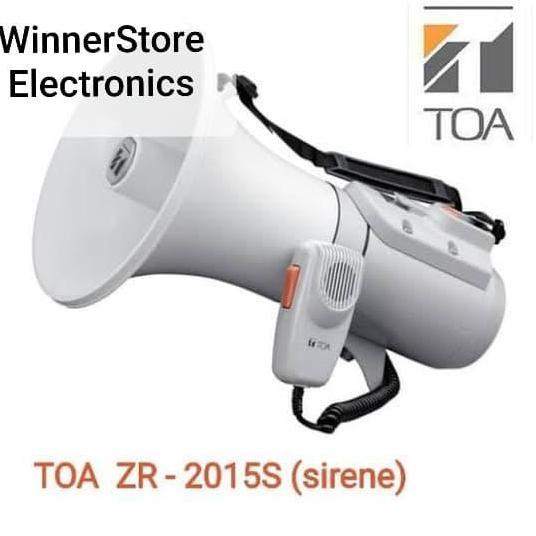 TERBARU - New MegaPhone TOA Sirene ZR-2015S ORIGINAL *KHUSUS MEDAN*