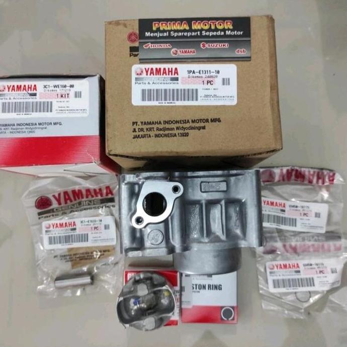 BLOK CYLINDER VIXION VIXION NEW R15 BLOK VIXION NEW R15 SET ORI YAMAHA