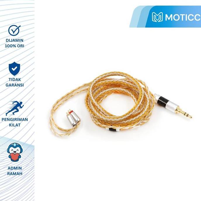 TRIPOWIN ZONIE 16 Core Silver Plated Copper Upgrade Cable Kabel IEM