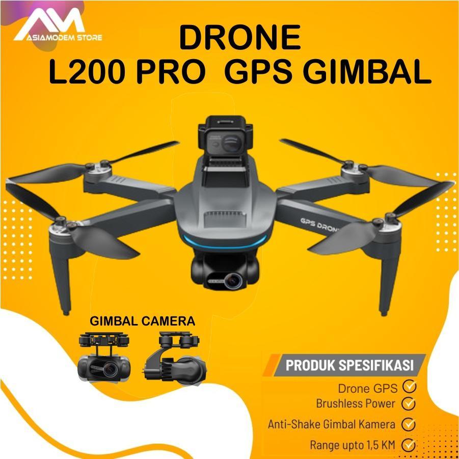 Drone Lyzrc L200 Pro Max Gps 5G Wifi Gimbal 2 Axis Camera 4K Eis