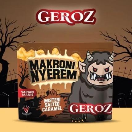 Makroni Geroz Berbagai Varian Rasa Terlengkap - Makroni Geroz Varian Rasa Terbaru - Balado Djeruk - 