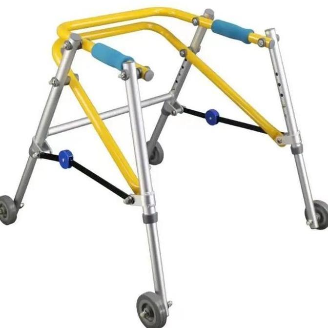 LUMIERE Walker Anak Cerebral Palsy Walker Anak Rehabilitasi Peralatan Rollator Walker Beroda