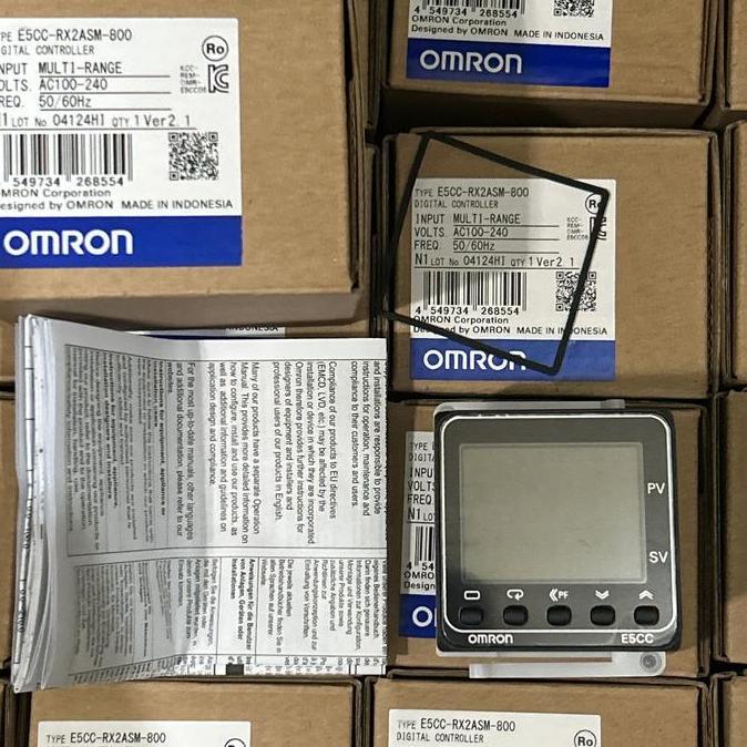 E5CC-RX2ASM-800 DIGITAL TEMPERATURE CONTROLLER OMRON E5CC-RX2ASM-800