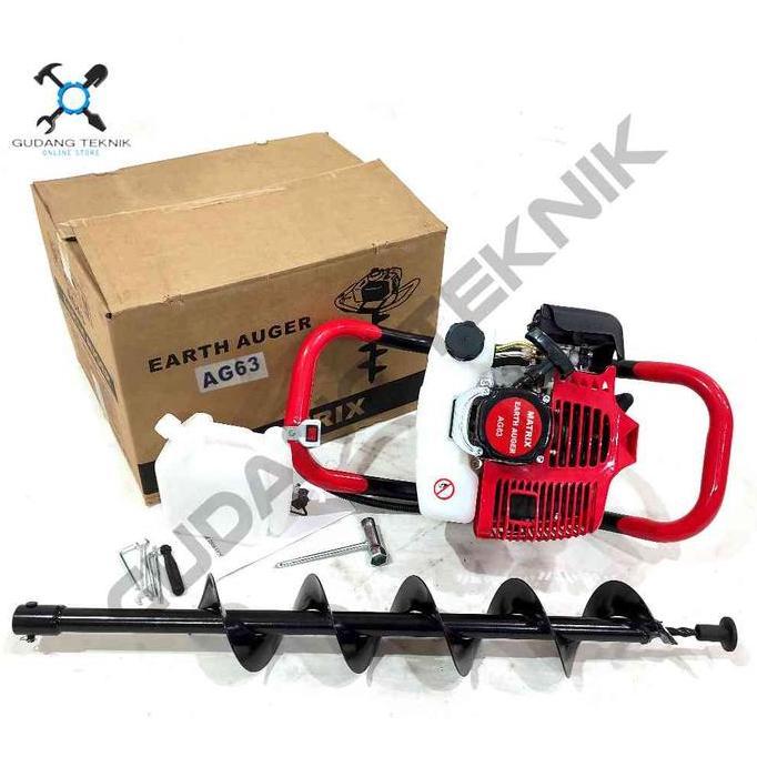 REZORHA (MATRIX AG63) Mesin Bor Gali Tanah AG63 MATRIX 63cc / Engine Mesin Bor Penggali Lubang Tanah