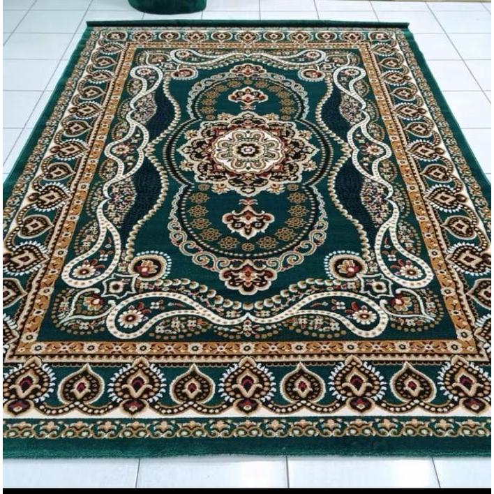 Permadani Lokal Premium Iranshar/Shiraz 160x230 / 170x230 karpet turki meja ruang tamu UK Kecil bulu