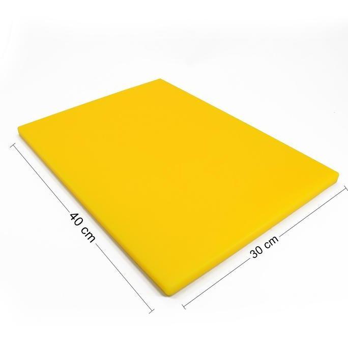 Talenan Nylon/Chopping Board 40X30 Yellow-RESTOMART-(2038059)