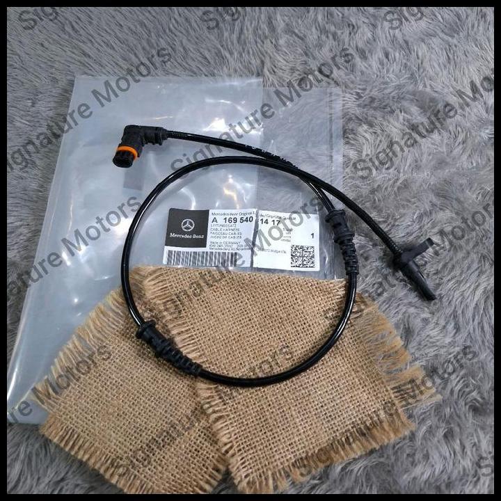 TERLARIS SPEED SENSOR ABS DEPAN MERCEDES W169 W245 A150 A160 A170 A180 B150 B160 B170 B180 ORIGINAL 