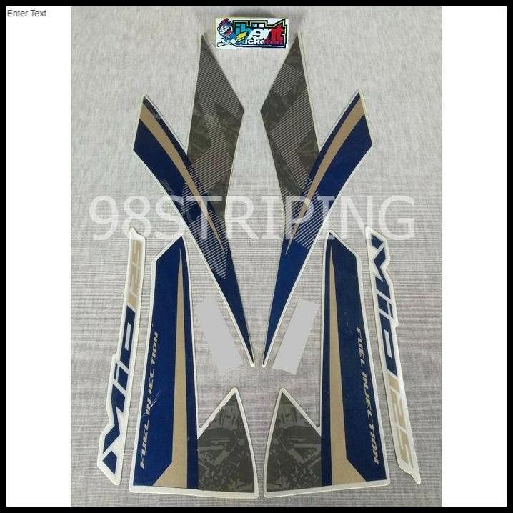 DISKON (ORI) STRIPING MIO M3 PUTIH CREAM TAHUN 2018 KUALITAS ORIGINAL !!!!!!