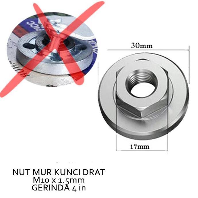 Mata Gerinda Bevel Pinggul Bullnose Pisau Cetakan Granit + Nut Mur Kunci Drat