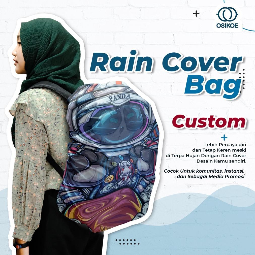 Rain Cover Bag / Custom / Jas Hujan Tas / Rain cover 35 - 40 liter osikoe terlaris
