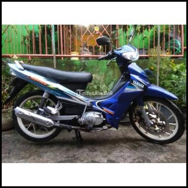 BEST DEAL (ORI) STRIPING YAMAHA JUPITER Z  2005  SILVER BIRU KUALITAS ORIGINAL 