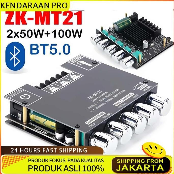 devimastore - zk-tb21/zk-mt21 audio stereo bass power amplifier board bluetooth 5. 5wx2+1w amplifier