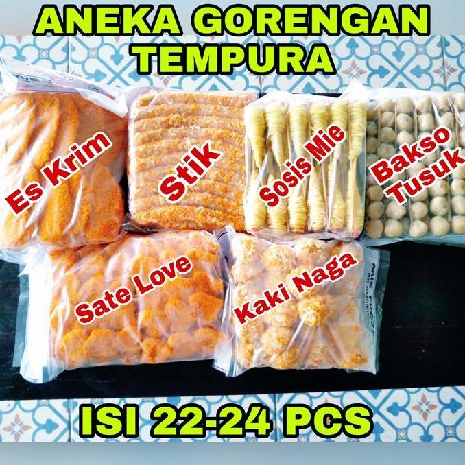 Sale Terlaris Gorengan Tempura Panir