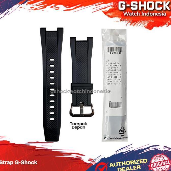 Tali Strap G-Shock GST-210B-1A GST210B GST-400 GST410 GST-S100G GST-W100G GST-W110 Original