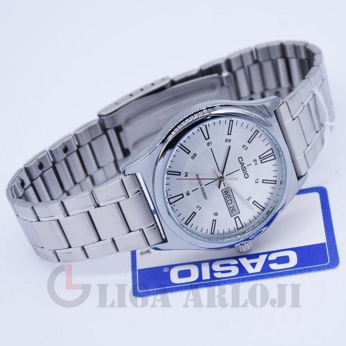 CASIO MTP-V006D-7CUDF Jam Tangan Pria Analog Tali Stainless - MTPV006D