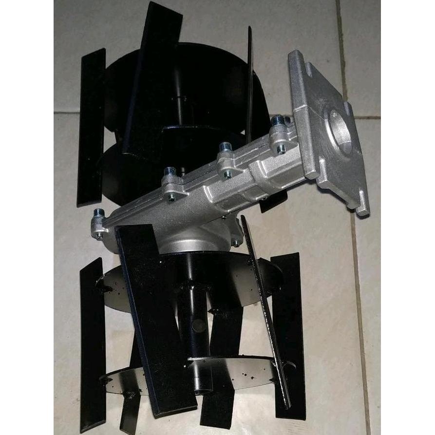 Kepala Head Gear Box Mesin Potong Rumput Mini Tiller Pembajak Traktor (TERBAIK) (TERBARU) (TERMURAH)
