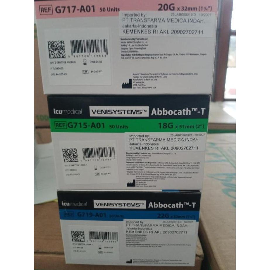 Medclean- Abbocath No. 14;16;18;20;22;24