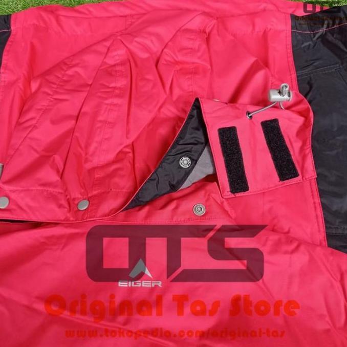 Ready stock Jaket Gunung Eiger Clement Softshell Jacket Waterproof Windproof J341 Red Original