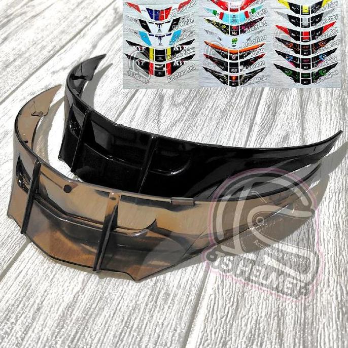 Spoiler Ori Kyt TTC Tt Course Pengganti bawaan helm Aftermarket murah