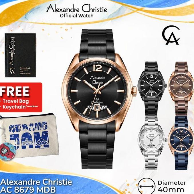 Alexandre Christie Pria AC 8679 MDB AC 8679 MD AC8679MDB AC 8679 Stainless Steel