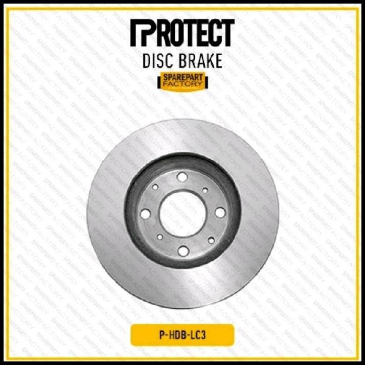 TERBARU DISC BRAKE PIRINGAN REM CAKRAM DEPAN HONDA JAZZ 2004-2007 CITY 2003-2008 IDSI VTEC PROTECT