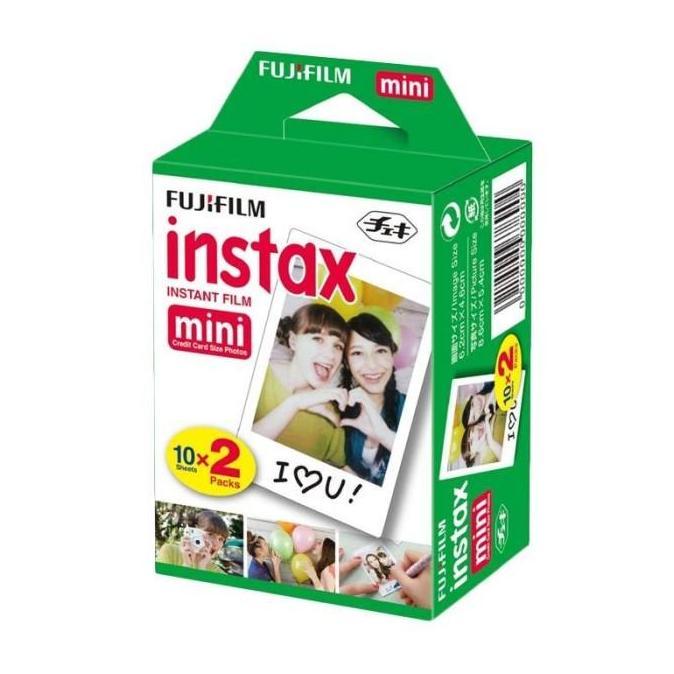 TERMURAH - Fujifilm Instax mini paper Film isi 20 Polaroid Twinpack Foto Kamera Camera Accessories T