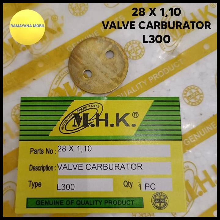 BEST DEAL KOIN GOBANGAN VALVE CARBURATOR KARBURATOR 28X1,10 C28  , COLT L300, T120, F61, G11 