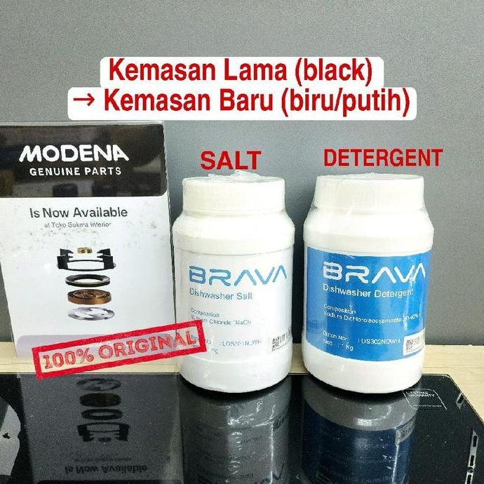 Detergent Dishwasher Modena Salt Dishwasher Brava deterjen sabun Modena Original Cleaning