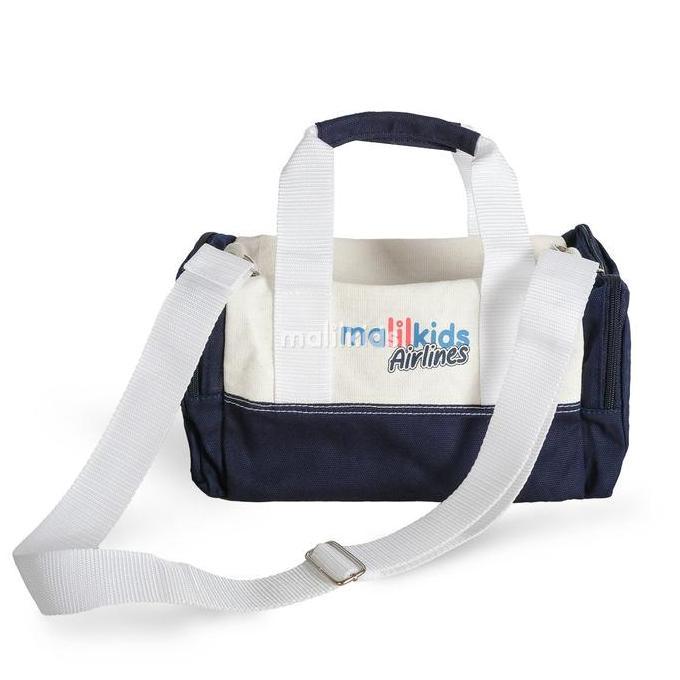 Malilkids Tas Selempang Multifungsi Baby Travel Sling Bag/Baby Diapers Bag + Free Baby Passport Card & Baby Boarding Pass Card