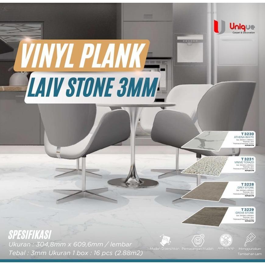 Vinyl Lembaran Laiv Motif Marmer Terazo / Vinyl 3mm / Lantai Vinyl Lembaran / Vinyl Motif Stone